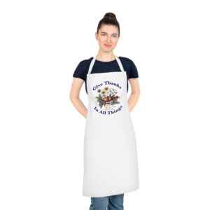 Give Thanks Apron - Beautiful Design