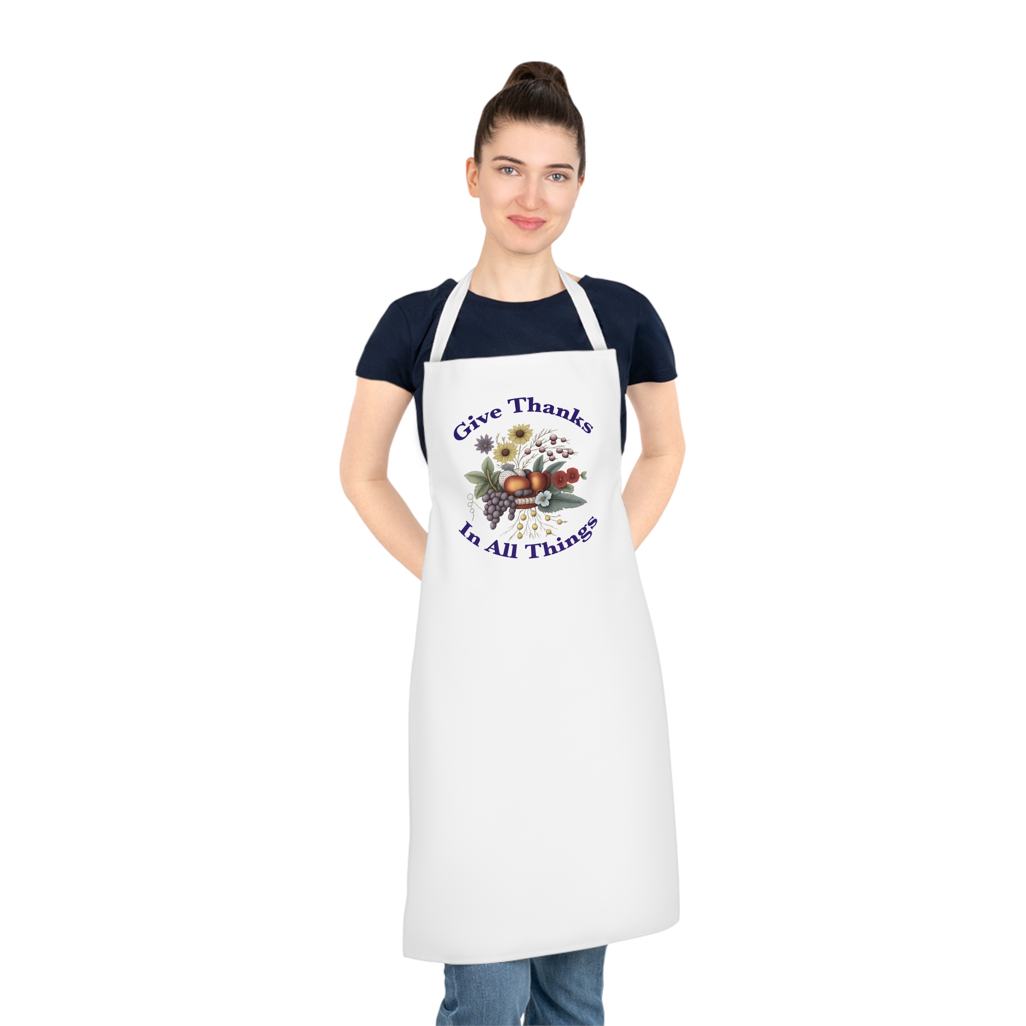Give Thanks Apron - Beautiful Design