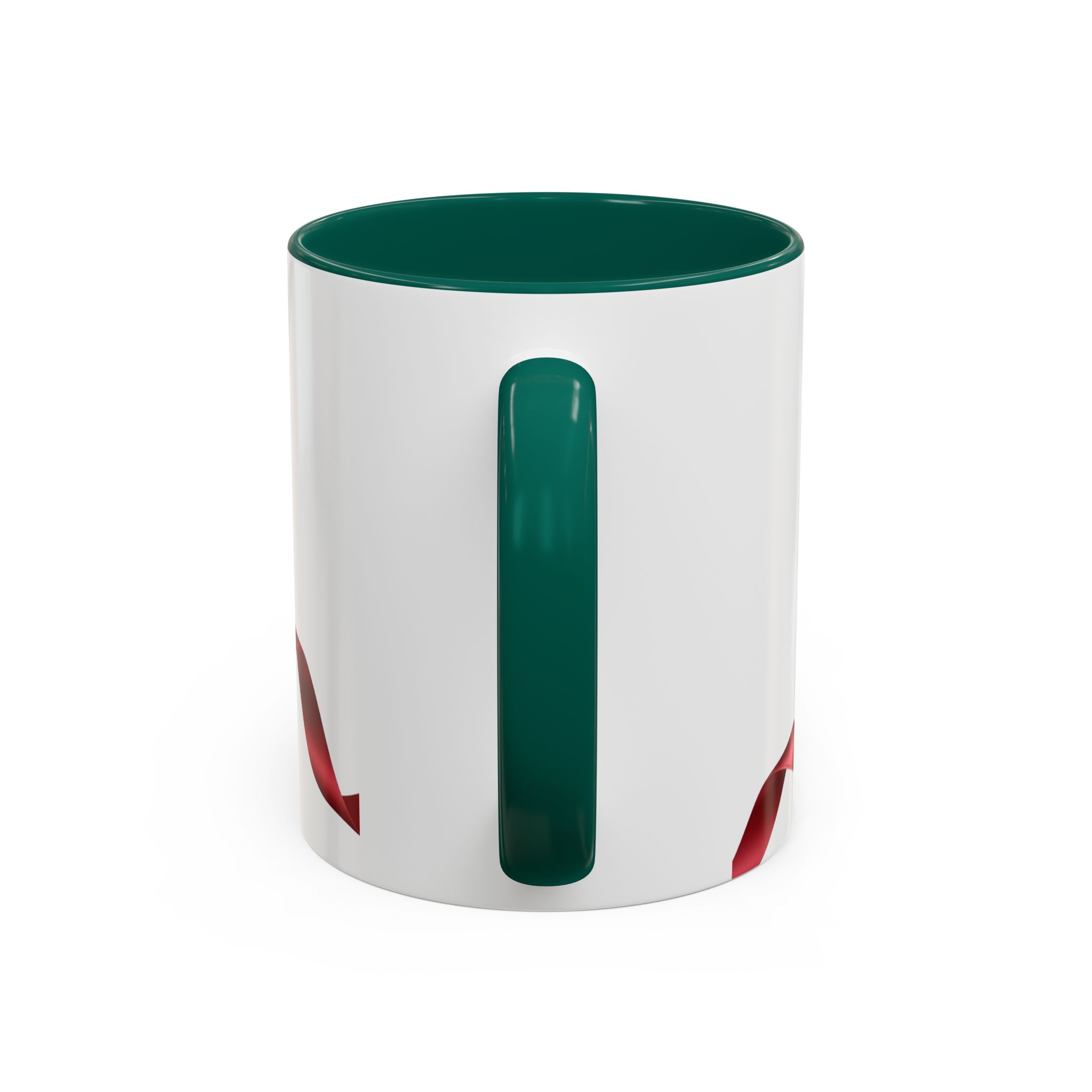 Holly with Red Ribbon Mug | Christmas Ceramic Mug - Image 15