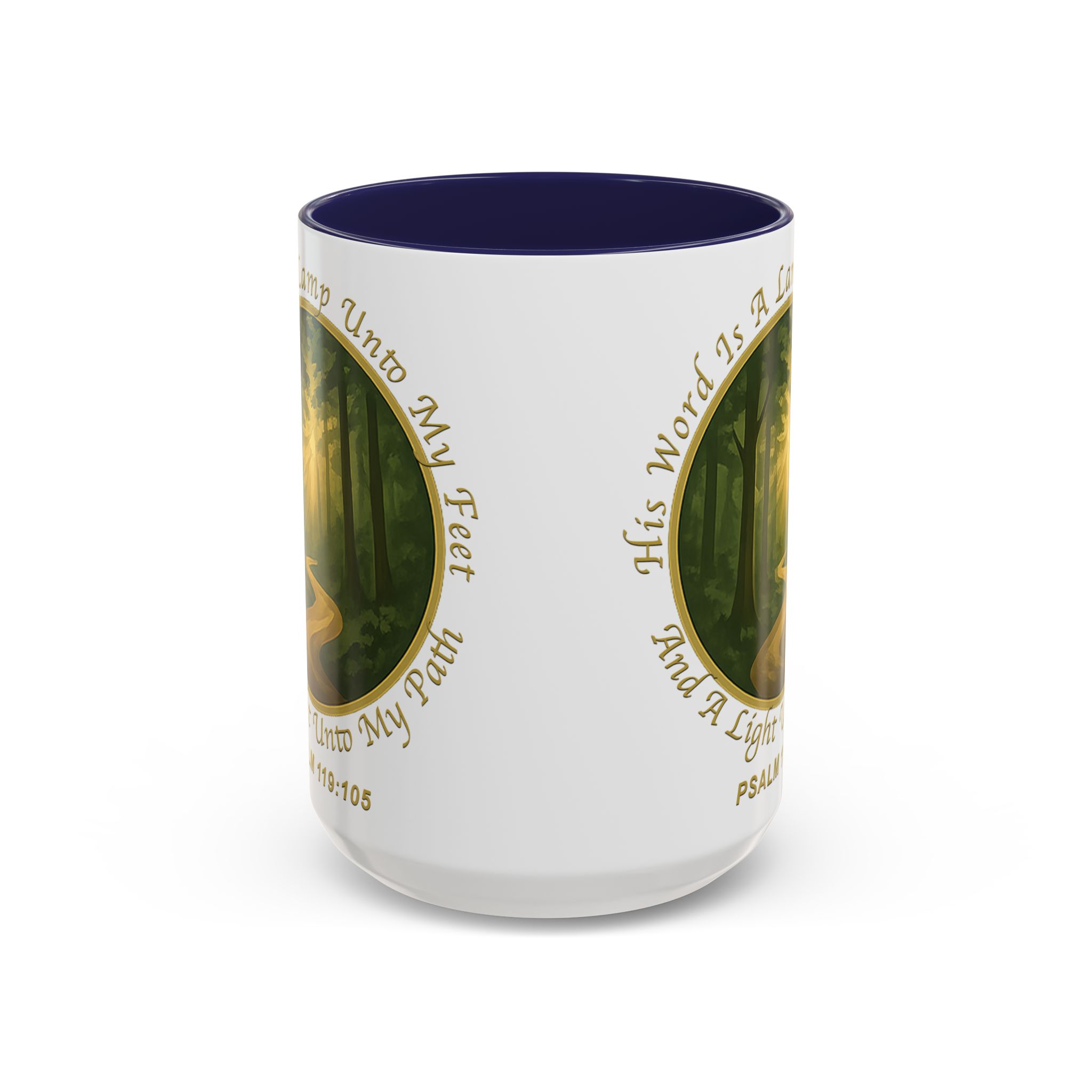 Copy of Psalm 119:105 Pathlight Mug | Accent Coffee Mug - Image 9