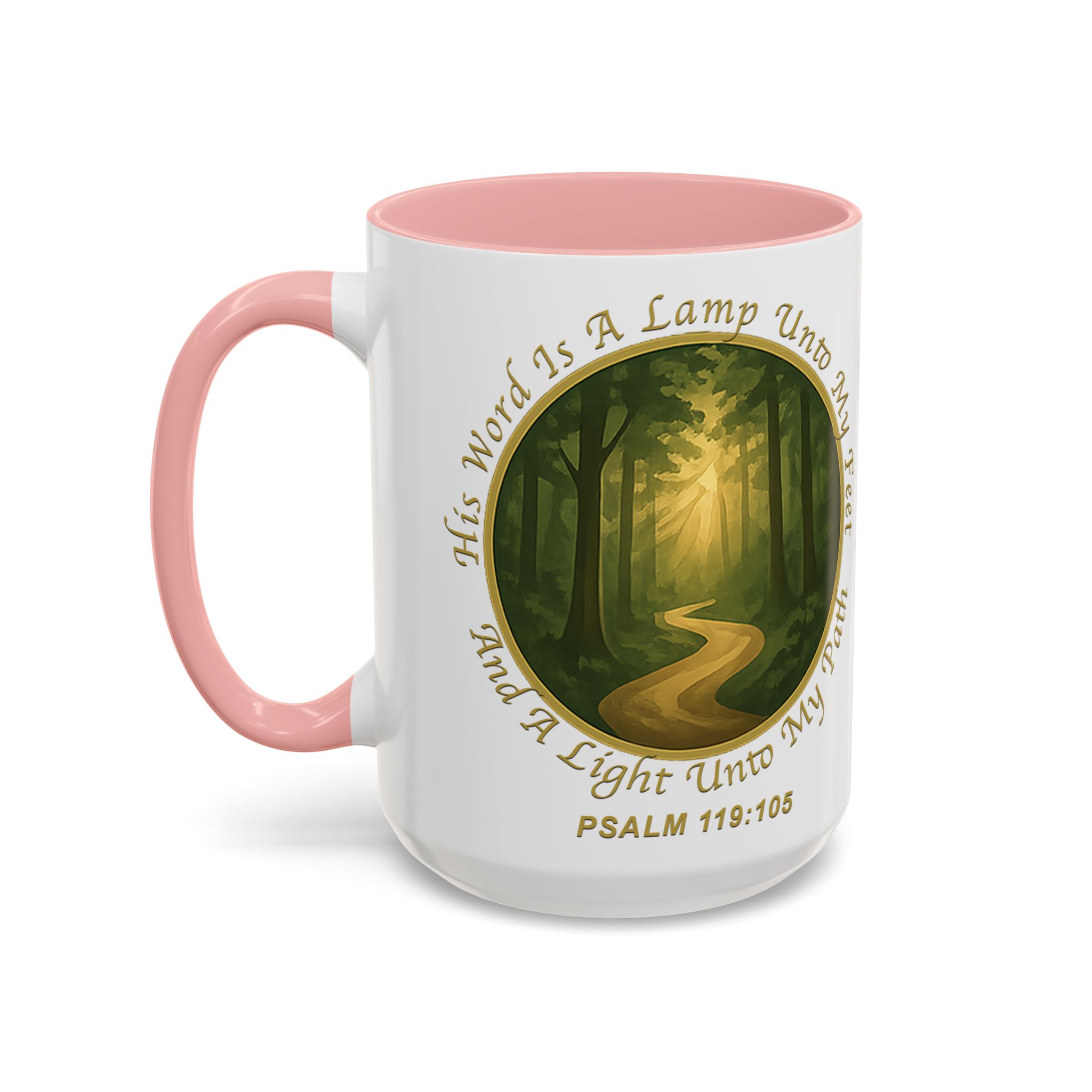 Copy of Psalm 119:105 Pathlight Mug | Accent Coffee Mug - Image 15
