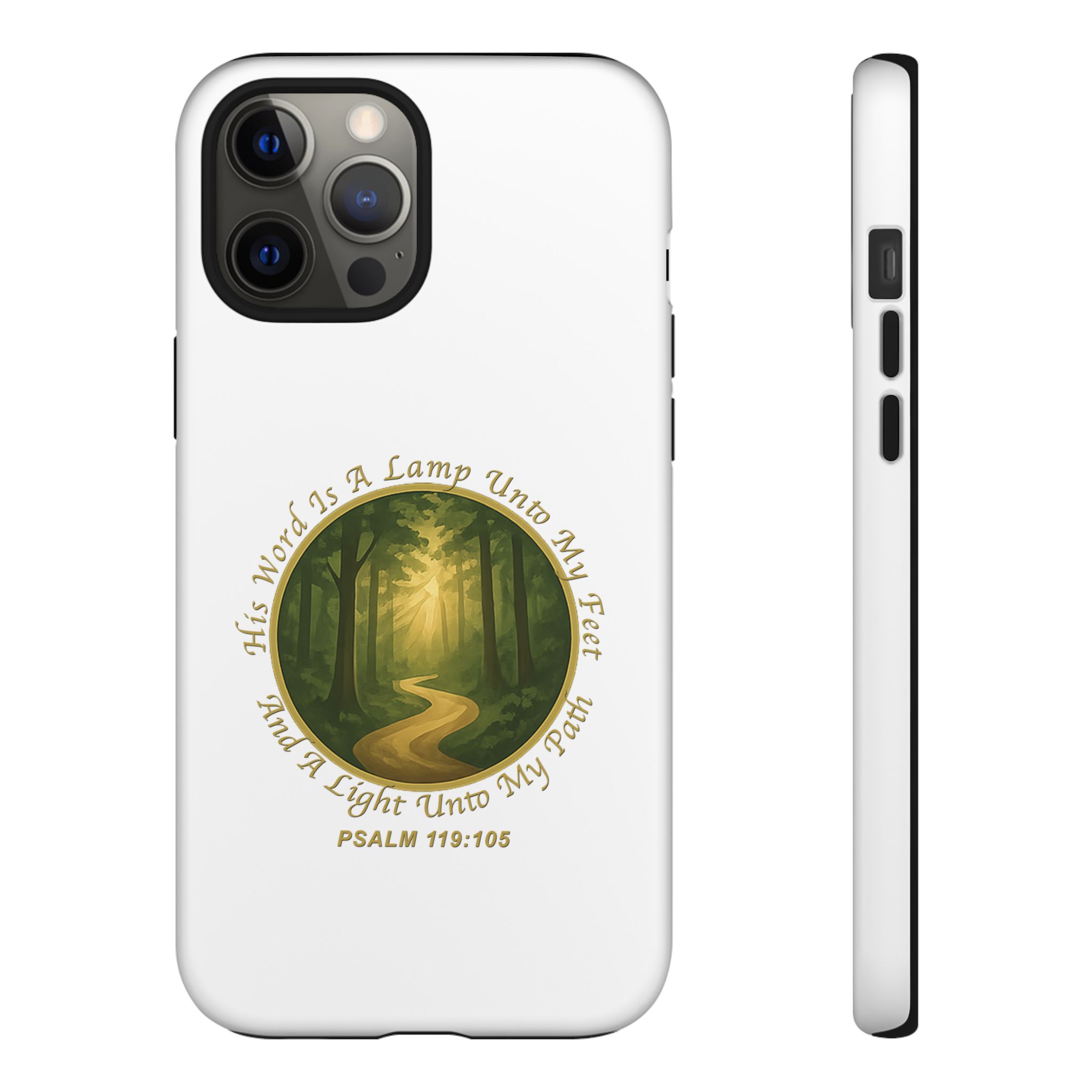 Psalm 119:105 Pathlight phone case | Scripture Christian faith phone case - Image 4
