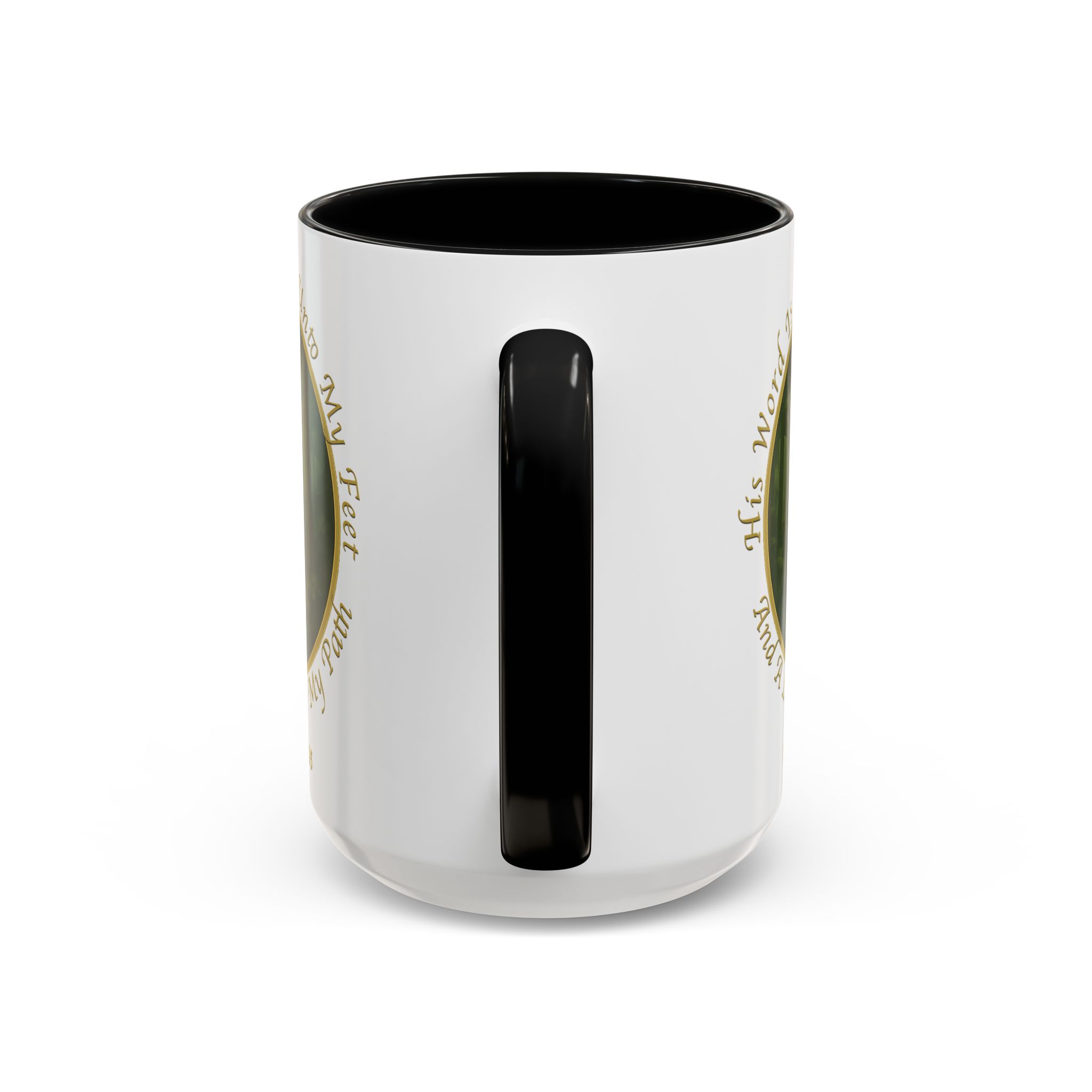 Psalm 119:105 Pathlight Mug | Accent Coffee Mug - Image 8