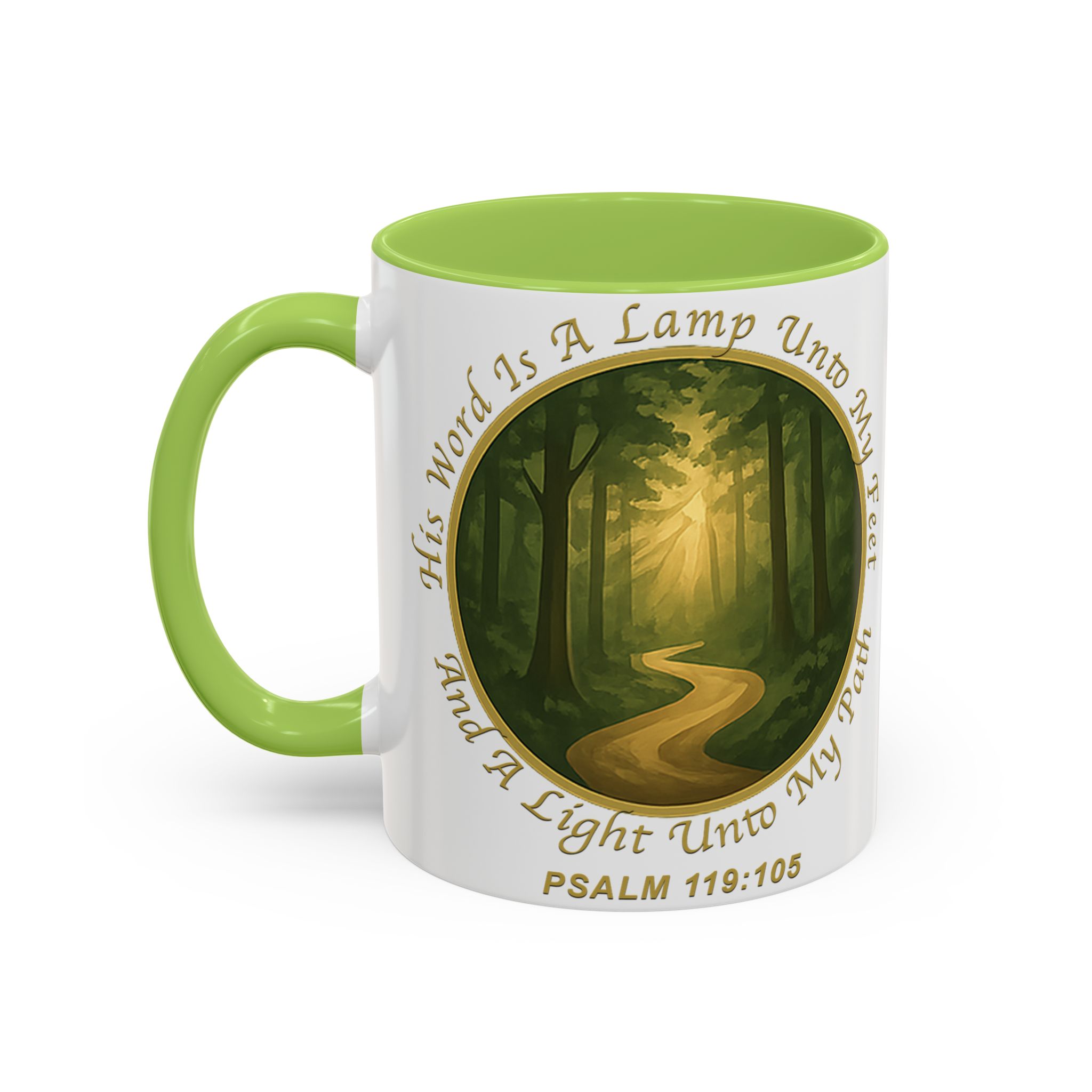 Copy of Psalm 119:105 Pathlight Mug | Accent Coffee Mug - Image 27
