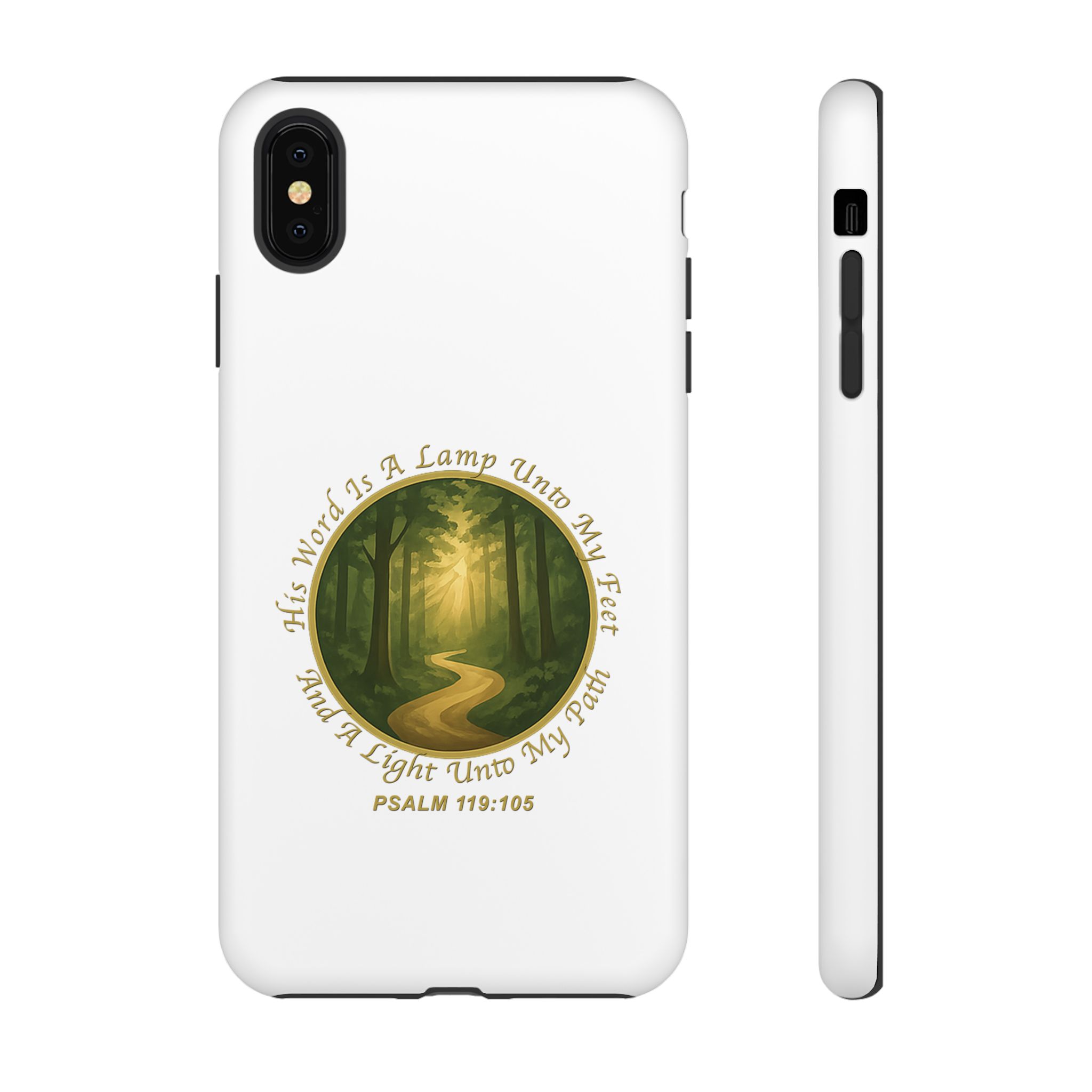 Psalm 119:105 Pathlight phone case | Scripture Christian faith phone case - Image 3