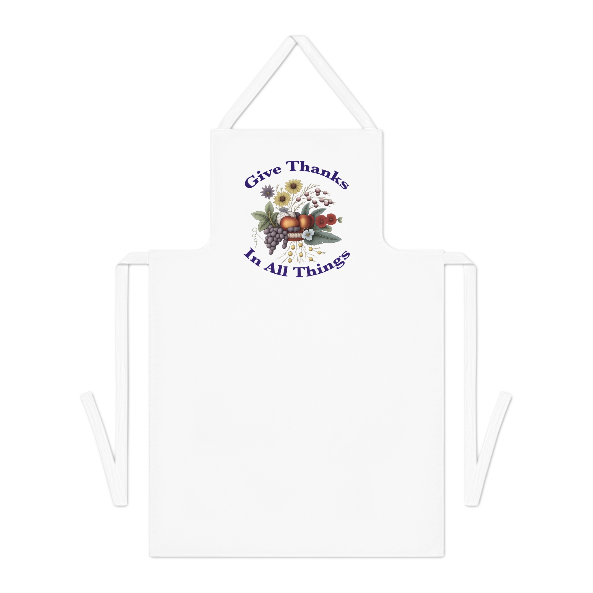 Give Thanks Apron - Beautiful Design - Image 2