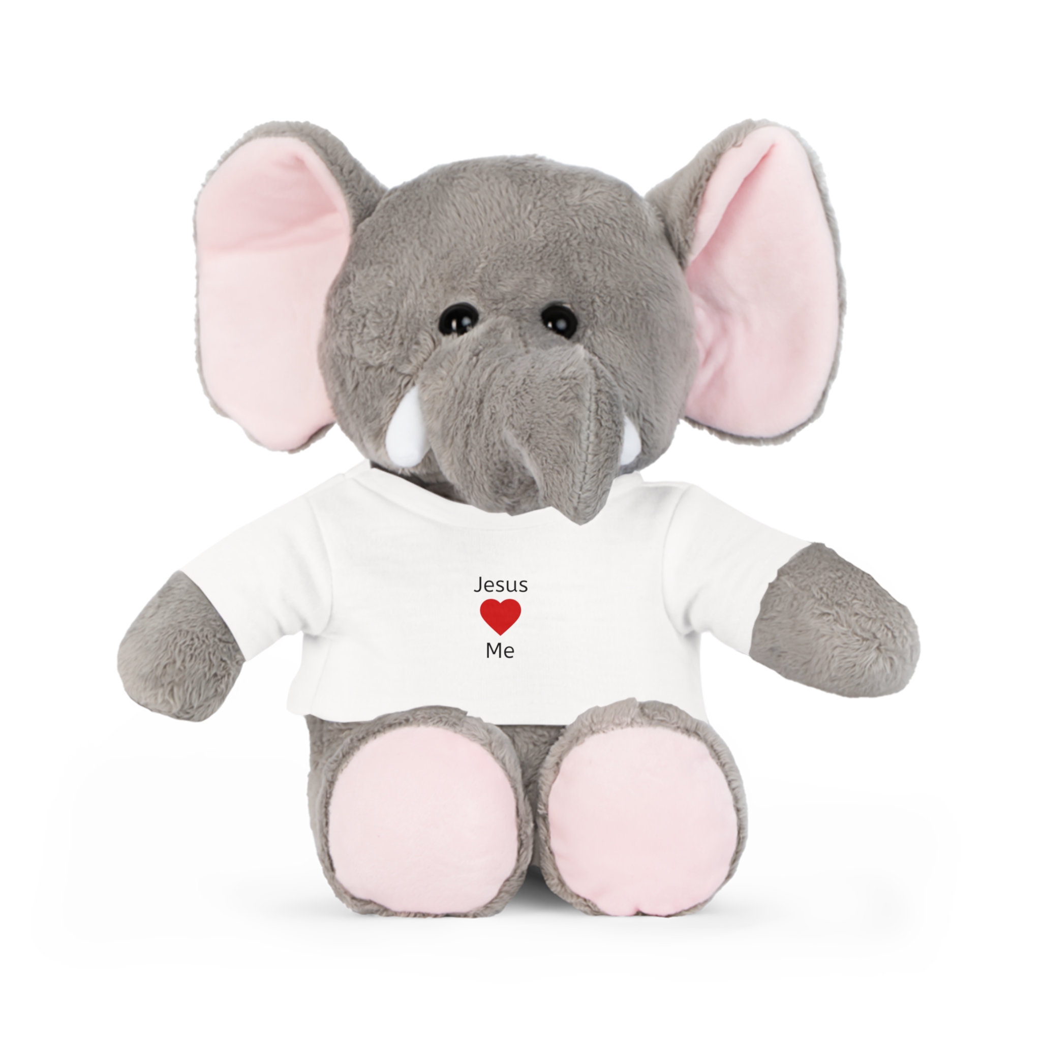 Plush Toy with Jesus Loves Me t-Shirt - Image 7