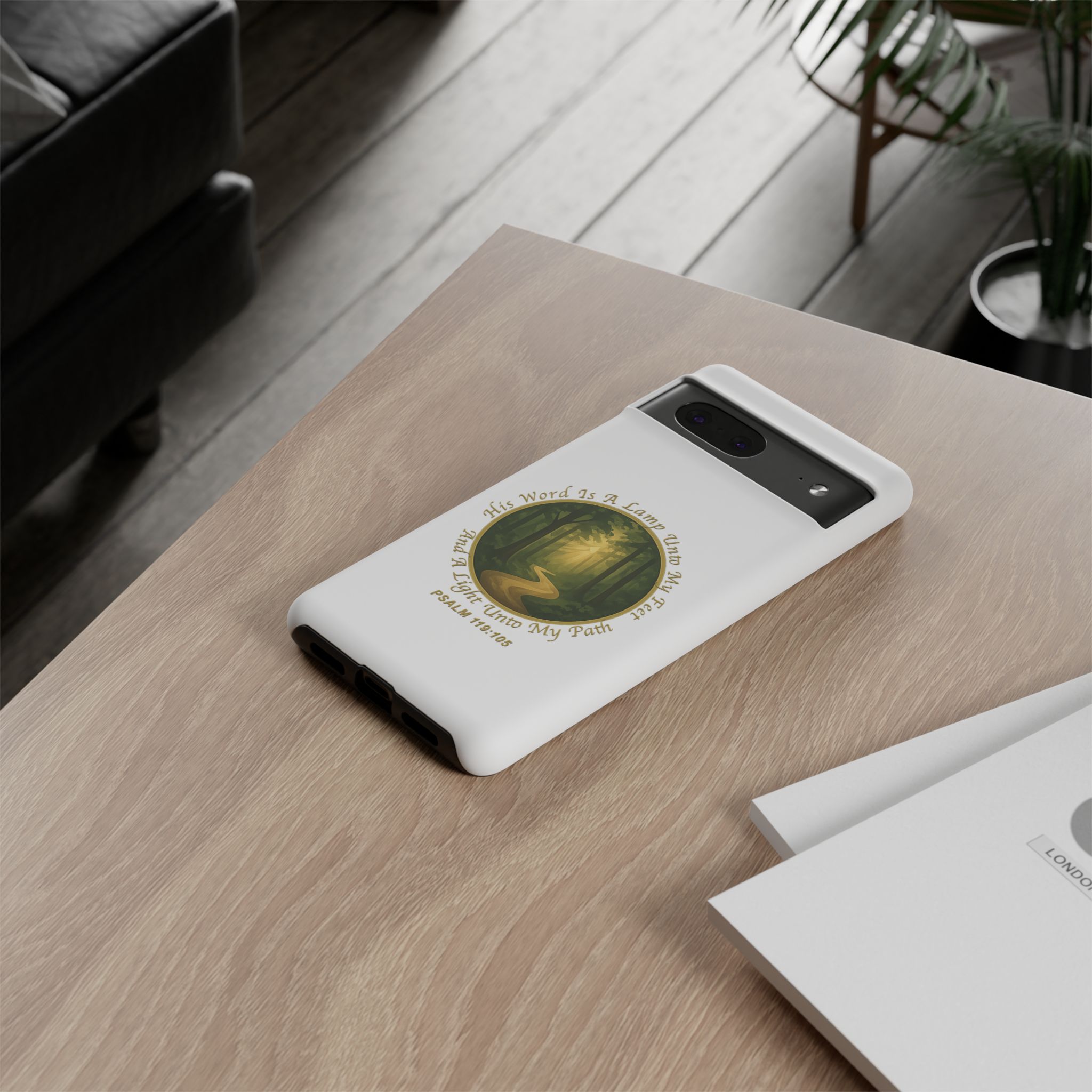 Psalm 119:105 Pathlight phone case | Scripture Christian faith phone case - Image 8