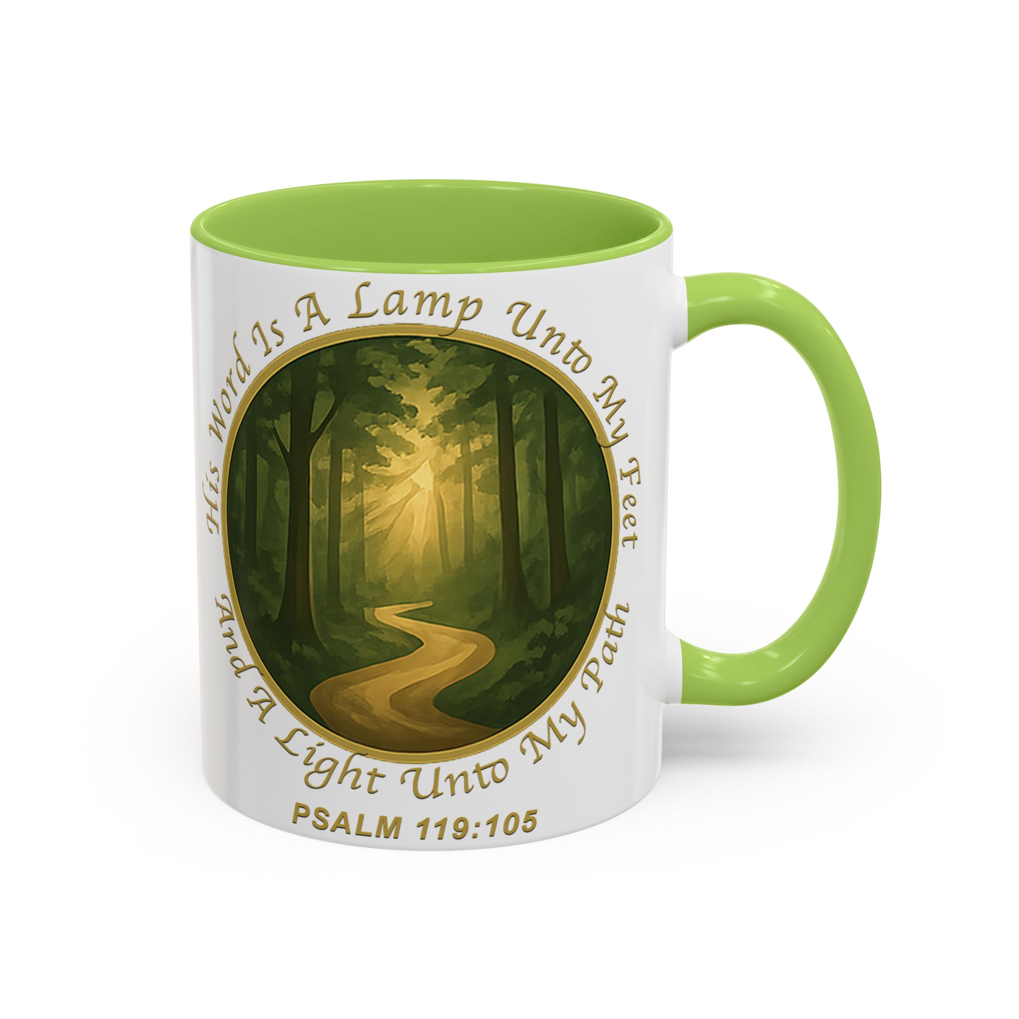 Copy of Psalm 119:105 Pathlight Mug | Accent Coffee Mug - Image 26
