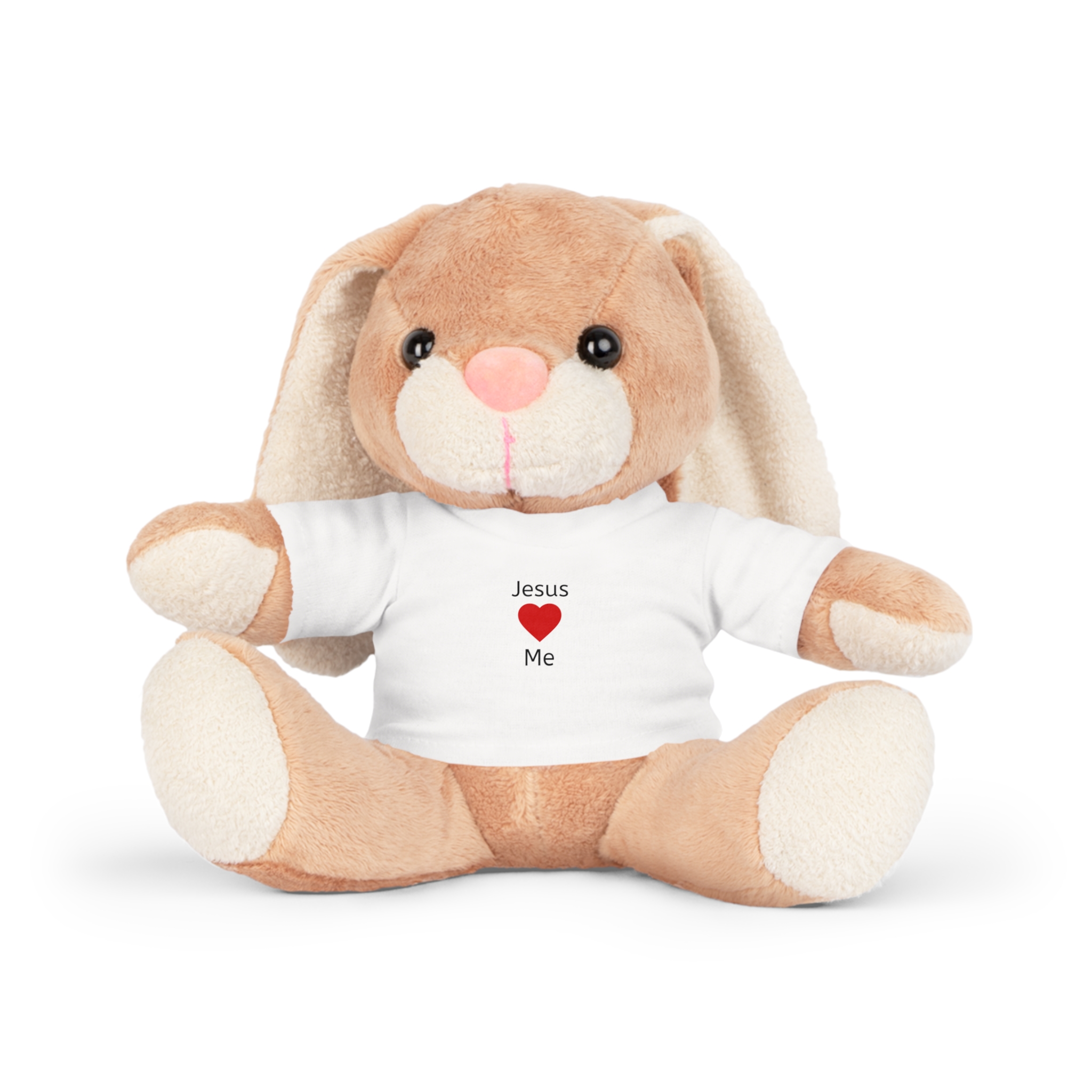Plush Toy with Jesus Loves Me t-Shirt - Image 4