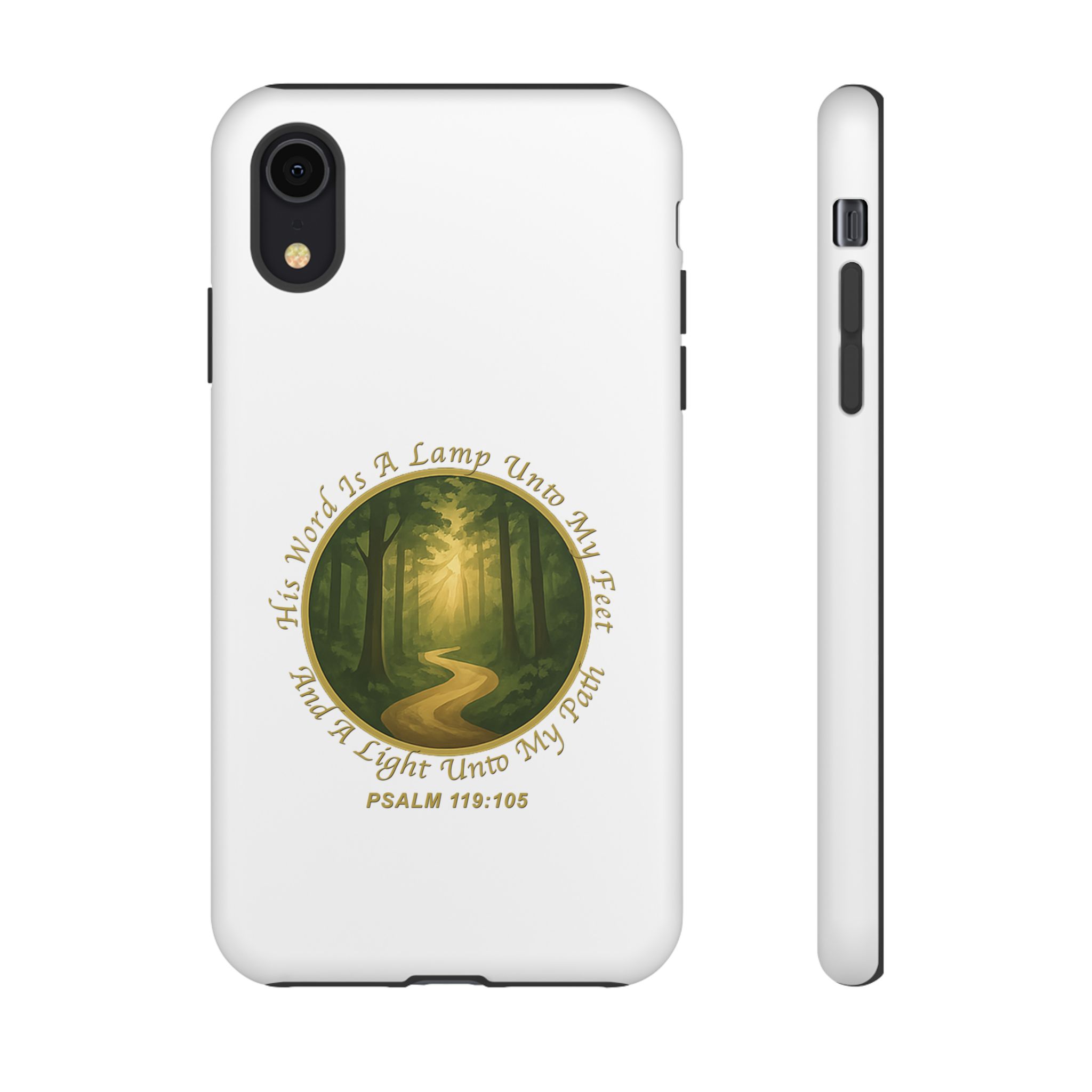 Psalm 119:105 Pathlight phone case | Scripture Christian faith phone case - Image 2