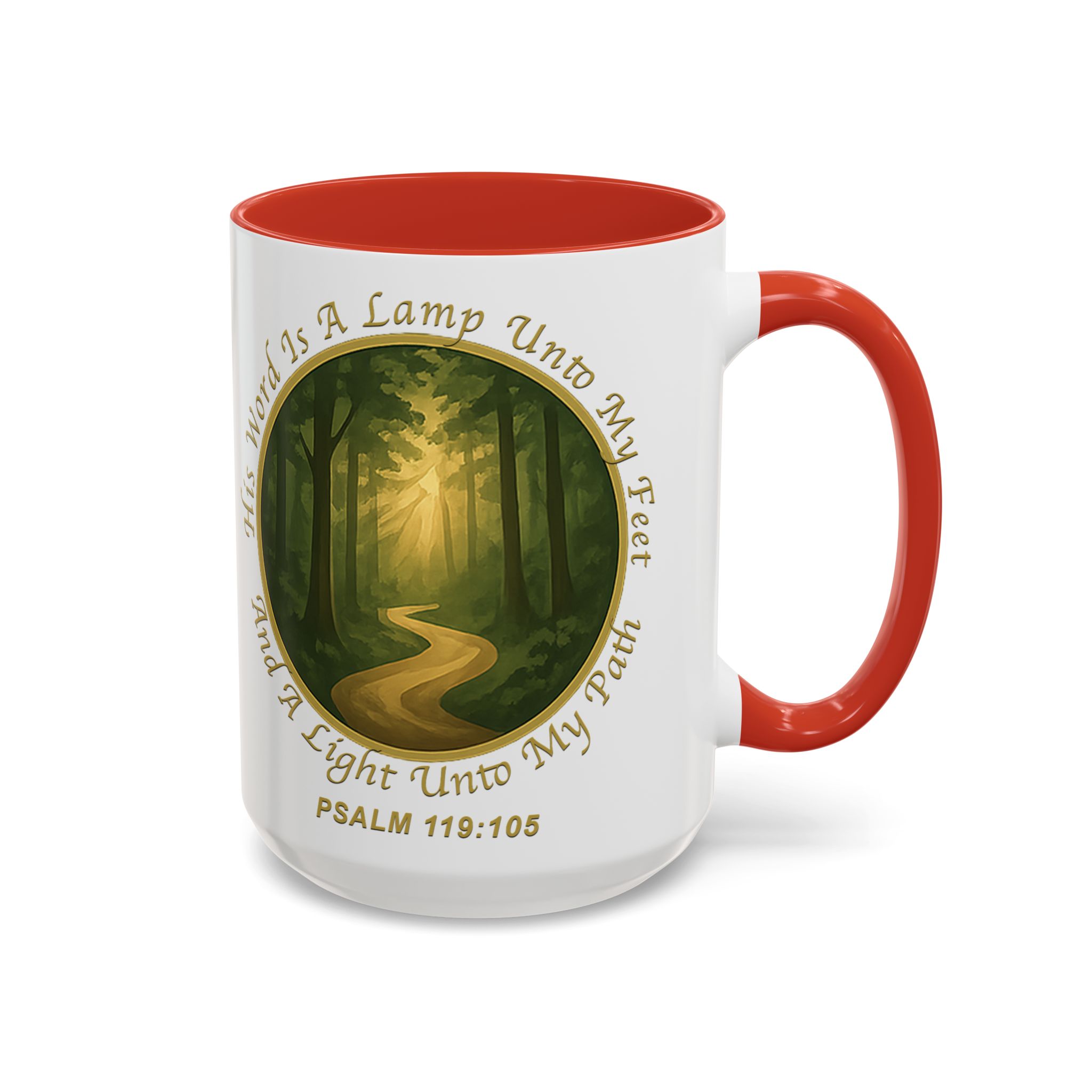 Copy of Psalm 119:105 Pathlight Mug | Accent Coffee Mug - Image 18