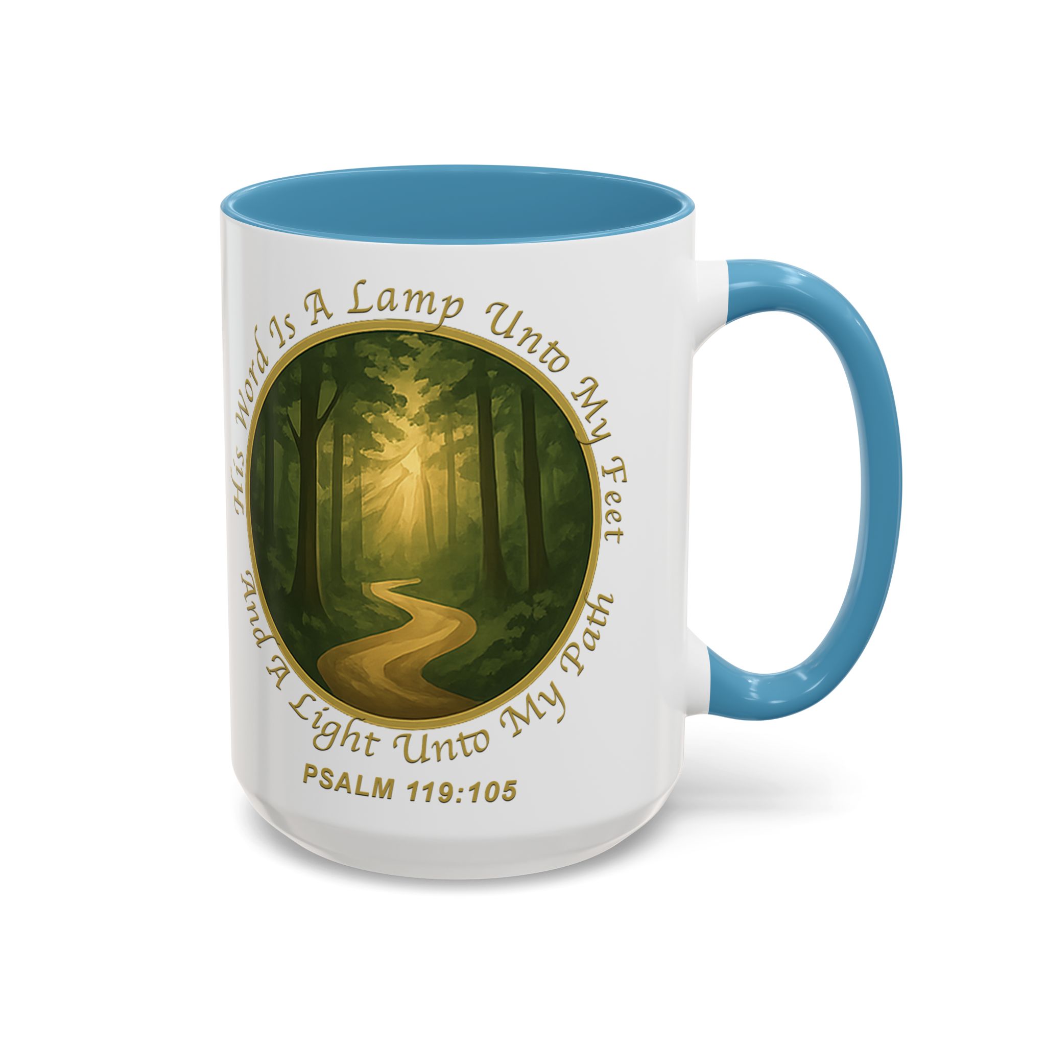 Copy of Psalm 119:105 Pathlight Mug | Accent Coffee Mug - Image 22