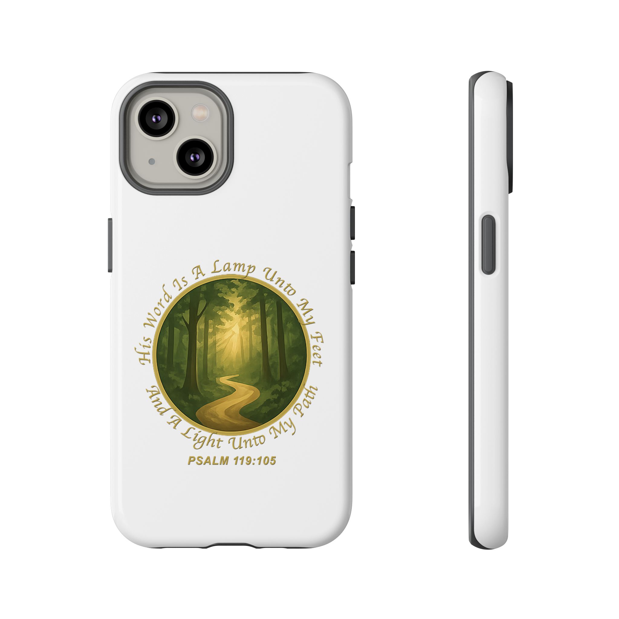 Psalm 119:105 Pathlight phone case | Scripture Christian faith phone case - Image 6