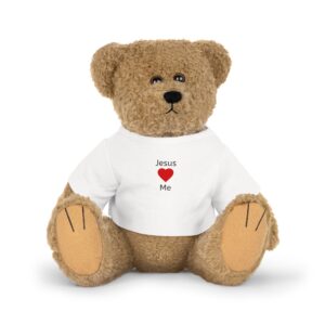 Plush Toy with Jesus Loves Me t-Shirt