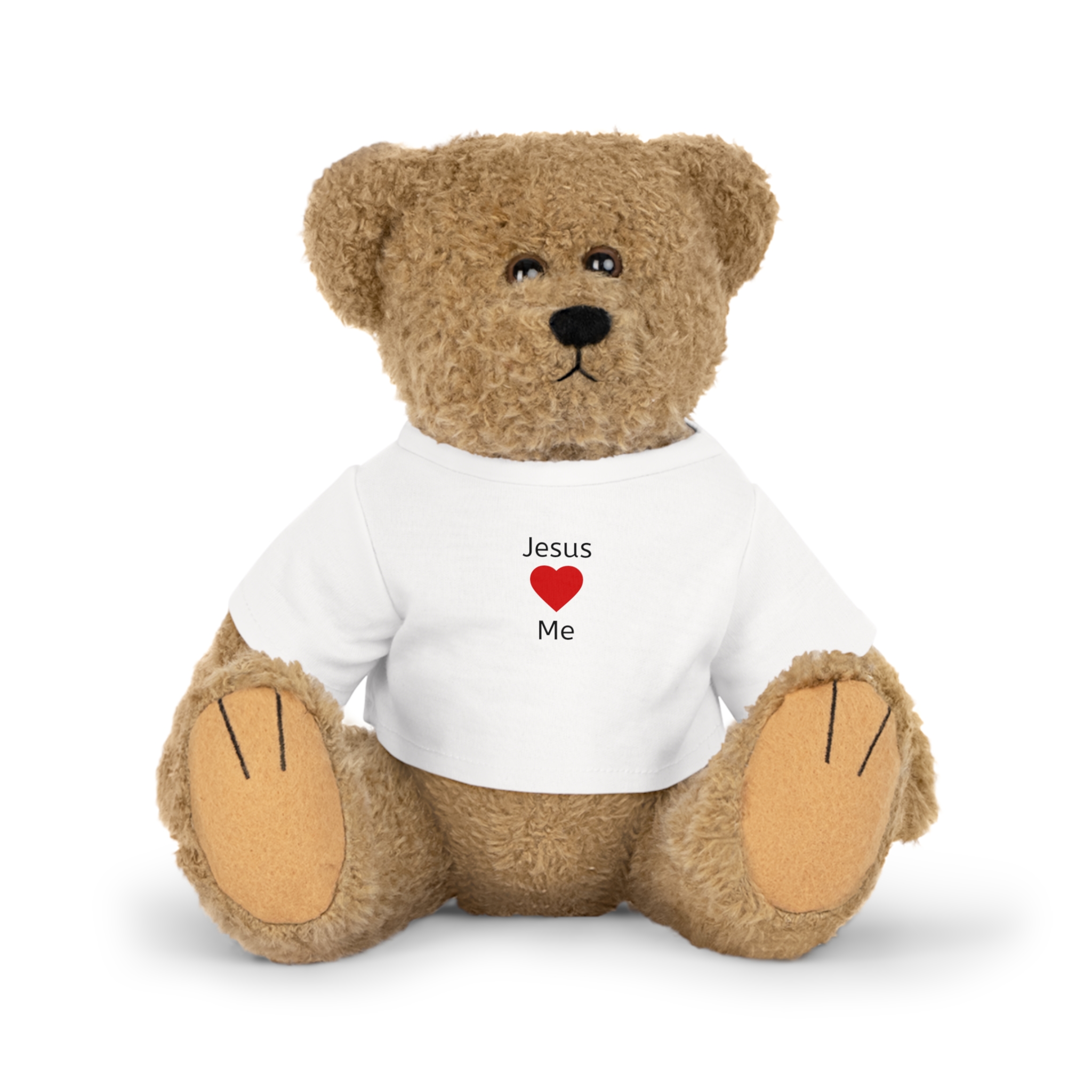 Plush Toy with Jesus Loves Me t-Shirt