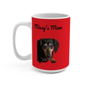 15oz Red Coffee Mug