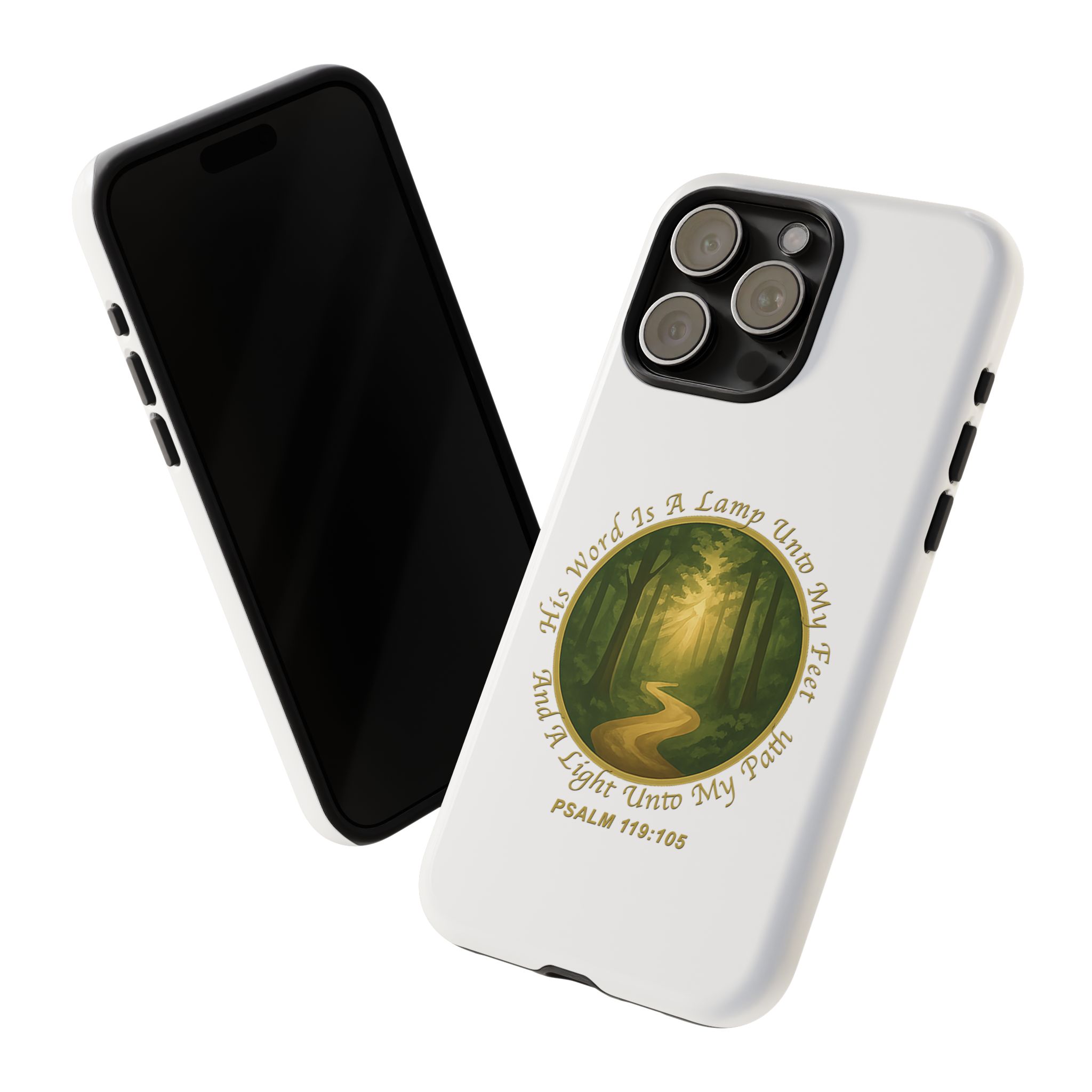 Psalm 119:105 Pathlight phone case | Scripture Christian faith phone case - Image 35