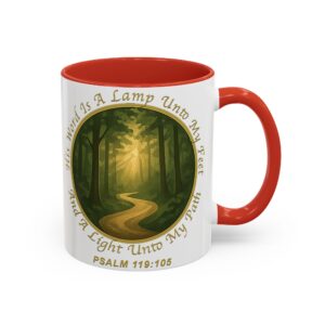 Copy of Psalm 119:105 Pathlight Mug | Accent Coffee Mug
