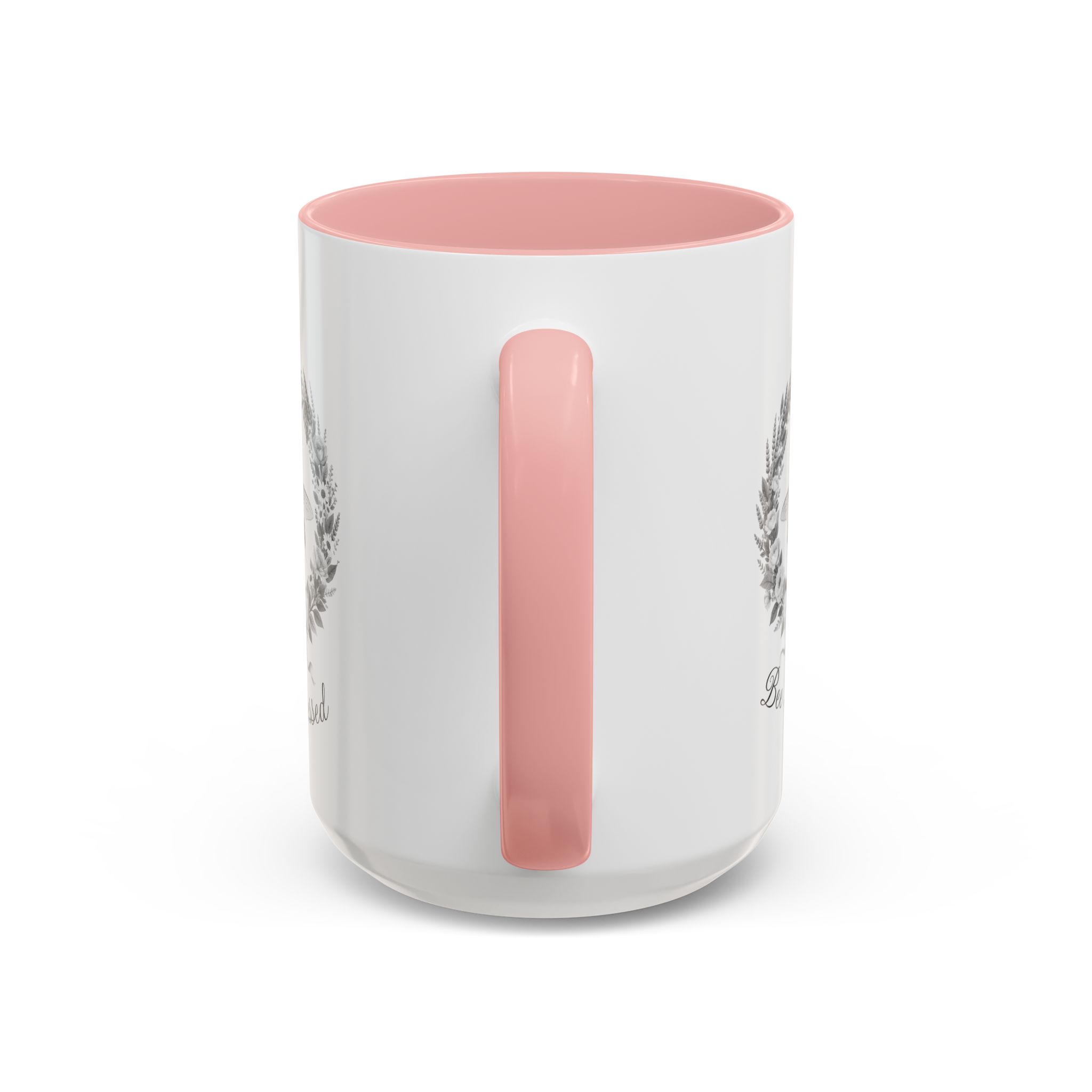 Bee Blessed wreath Bee Mug | Accent Coffee Mug 11oz 15oz - Image 12