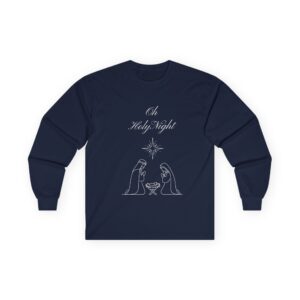 Long Sleeve Tee | Nativity/Oh Holy Night